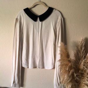 Sunday Best (aritzia) Peter Pan blouse